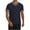 Dark Blue1, variant on Kojanyu Men's V-Neck Short Sleeve Shirts Contrast Trim Ringer Tees 2026 Casual Summer Tops Plus Size S-3XL