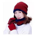 thumbnail image 2 of Bufanda, Gorro Y Guantes Tejidos Térmicos, 4 Uds., 2 of 8