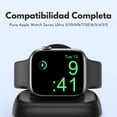thumbnail image 2 of Cargador Para Apple Watch Carga Rápida Soporte De Escritorio Negro, 2 of 8