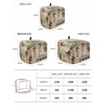 thumbnail image 2 of Sweet Home Small Toaster Cover 2 Slice, Kitchen Appliance Covers, Western Stars Bird Houses Country Vintage Toaster Oven Cover with Loop, Bread Machine Cover Polyester Dust Cover Protection, 2 of 4