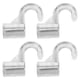 thumbnail image 1 of ColoMX 4 Uds. De aleación de aluminio, sin perforación, soportes para barra de armario, estantes para varillas, accesorios para armario, 1 of 7