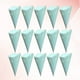 thumbnail image 1 of WEUVEB 20Ud Soportes De Azul Para Hechos Para Doblar Y Decorar En Bodas Y Fiestas Vintage, 1 of 8