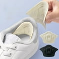 thumbnail image 2 of Insoles Patch Heel Pads for Sport Shoes Adjustable Size Antiwear Feet Pad Cushion Insert Insole Heel Protector Back Sticker B (Beige), 2 of 6