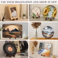 thumbnail image 3 of Generic Wooden Plate Holder Picture Frame Holder Desk Book Shelf Portable Decorative Plates Easel Display Stand for Home Dish Cooking, 3 of 8