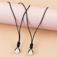 thumbnail image 3 of ZPAQI 2 Pieces Luminous Bead Pendant Necklace Woven Rope Jewelry Adjustable Cord, 3 of 8