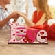thumbnail image 3 of ShinYu Decoración de Mesa para San Valentín, Romántica Decoración de Mesa con Letras para San Valentín, Diseño de Escena de Madera., 3 of 7