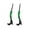 Green, variant on Eqslft 2PCS Halloween Witch Legs Planter Stakes,Unique Elegant Figurine, 3D Printed Insert Pair for Table Display and Seasonal Party Decoration