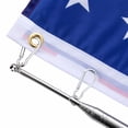 thumbnail image 5 of FIASON 8.2FT Red Black Telescopic Handheld Flag Pole, 10-Section Stainless Steel Collapsible Pole, Fits 2x3 3x5 4x6 Lightweight Flags for 250th Anniversary Camping RV Teaching, 5 of 10