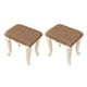 thumbnail image 1 of Monstrate 2 pack/lote cubiertas para taburetes de Bar rectangulares elásticas modernas y elegantes modernizan el espacio sin esfuerzo Decoración del hogar café, 1 of 6