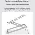 thumbnail image 4 of Soporte Elevador para Ordenador Portátil Ajustable Plegable Aleación Aluminio MacBook, 4 of 9