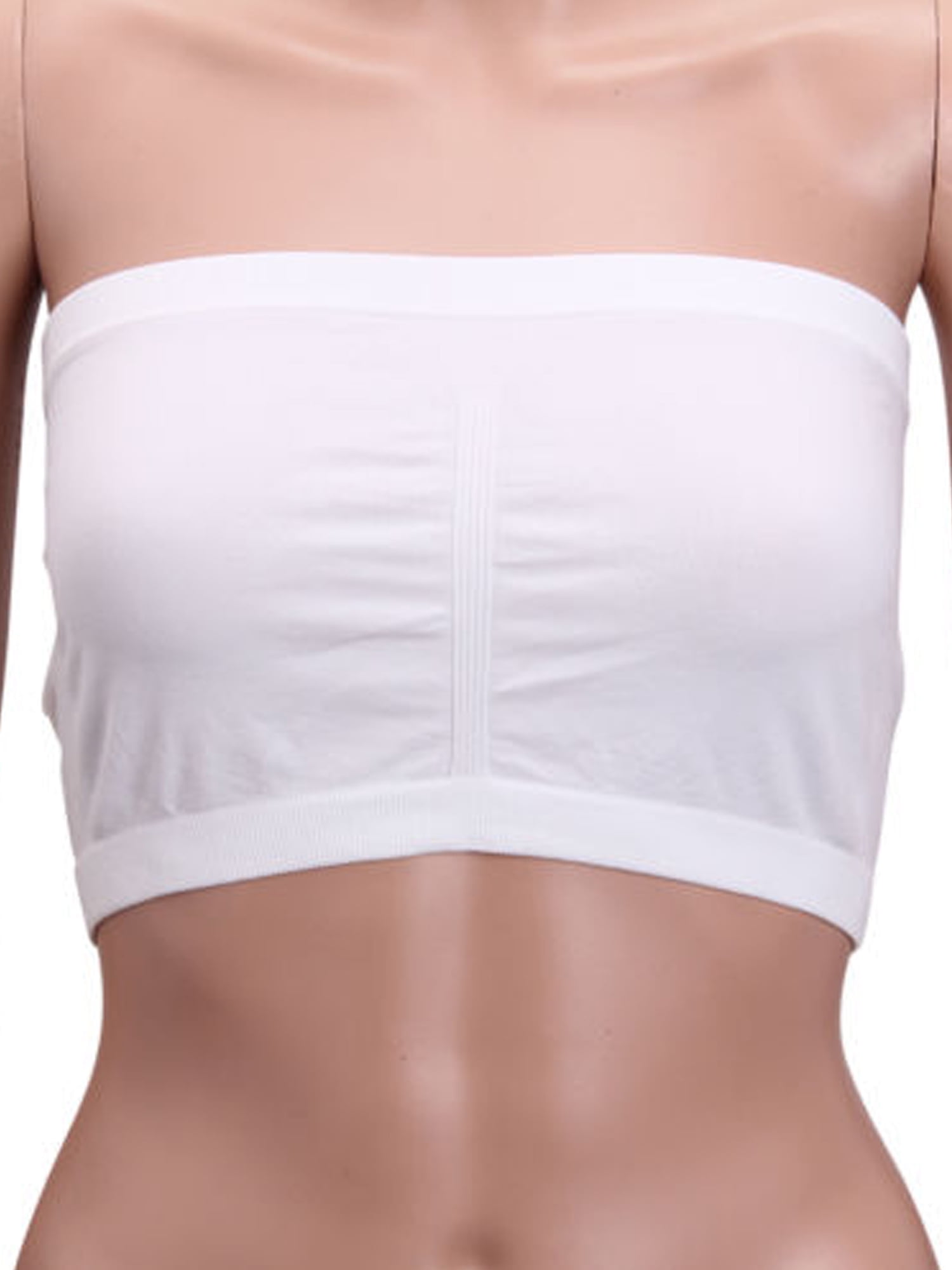 strapless bra with removable pads