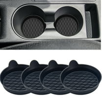 Car Cup Holder Coasters, Silicone, 4 Pack