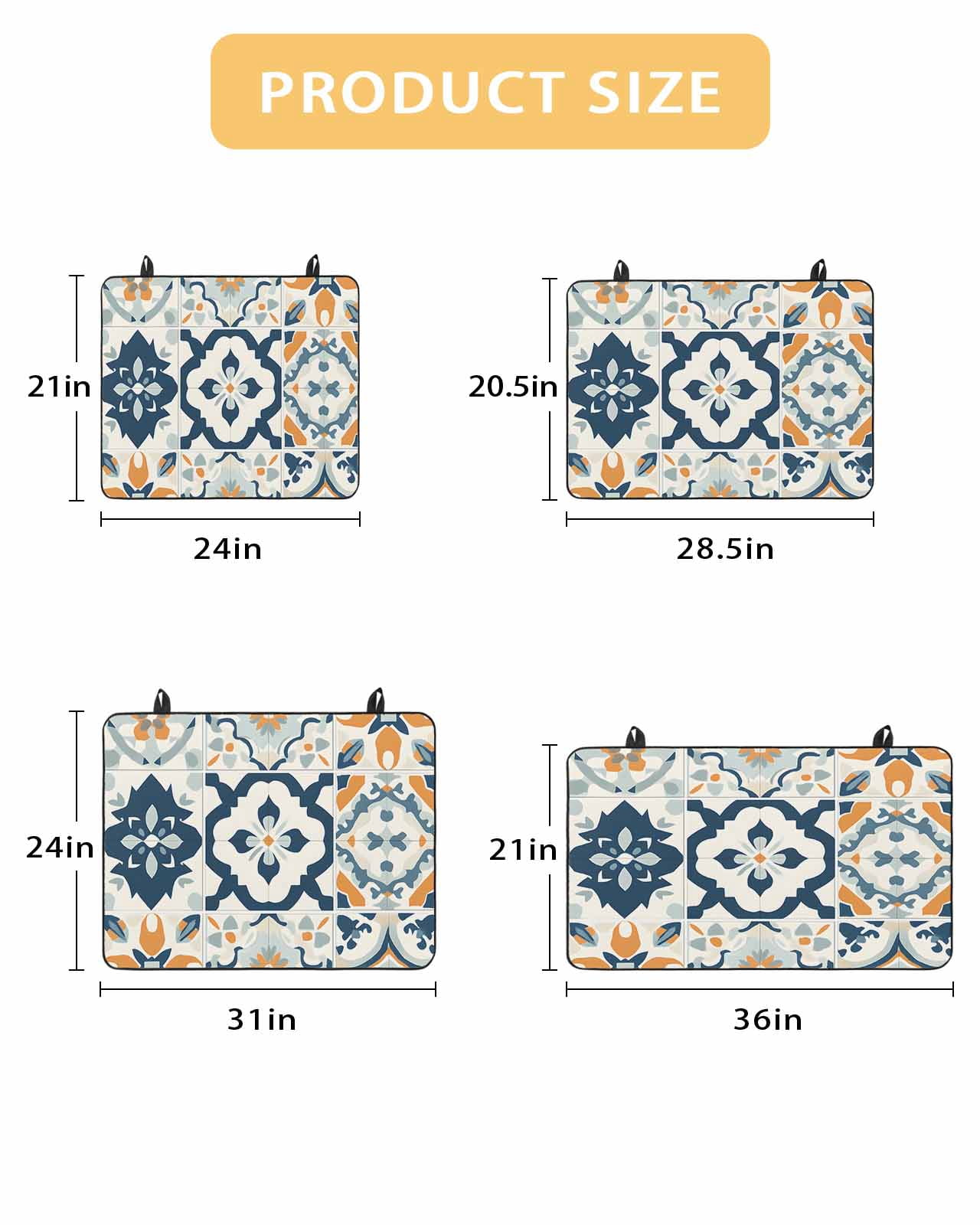 nqOlkjepod Large Induction Cooktop Protector Mat 24"x21", Ethnic Plaid Stove Top Covers for Electric Stove, Modern Rustic Abstract Geometric Art Stove Burner Cover Mats, Glass Top Stove Cover