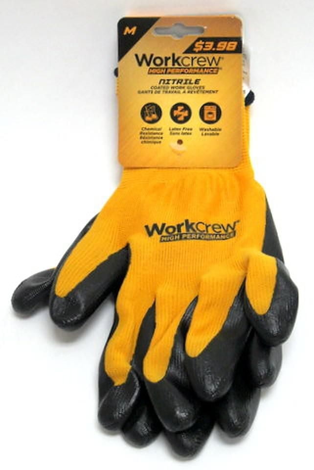 "WorkCrew HPi Nitrile Trempé M"