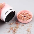 thumbnail image 2 of OULII Desk Sweeper Pink Plastic Table Cleaning Tool Compact Handheld 1Set, 2 of 8