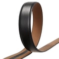 thumbnail image 3 of Men's Ratchet Belt Strap 35mm Width Only Replacement Leather Belt For Automatic Belt Buckle, 3 of 4