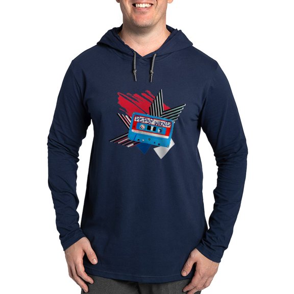 CafePress - Pepsi Flashback Cassette - Mens Hooded Shirt