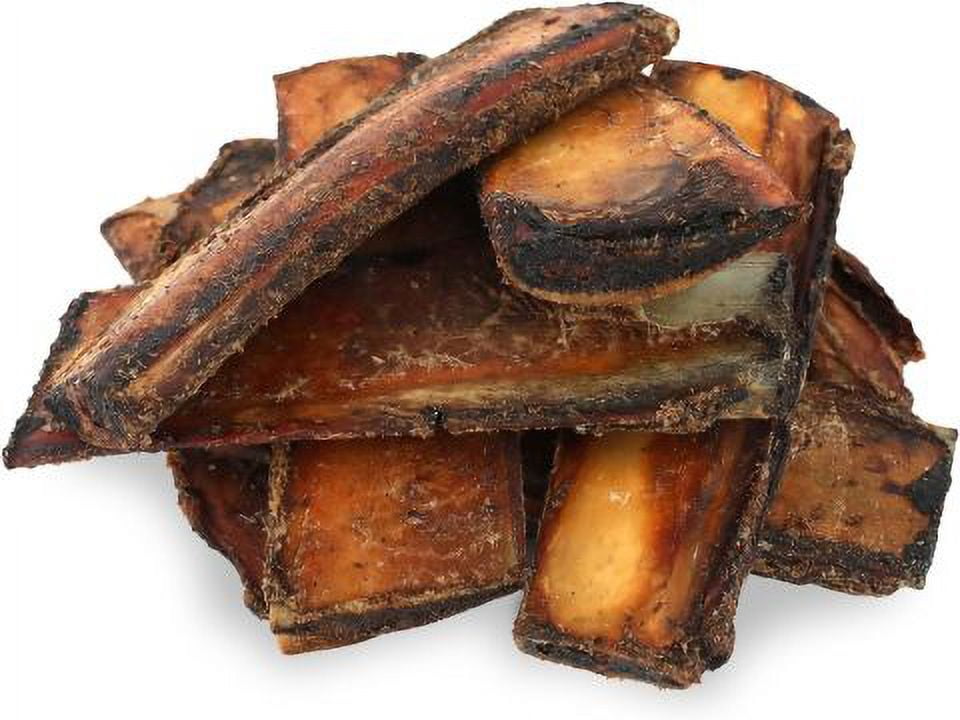 Pet Craft Supply Beef Rib Bones All Natural Healthy Dog Chews Treats for Aggressive Chewers Long Lasting Rawhide Free, Premium Grade Slow Roasted for Puppies Small Medium Dogs, Pack of 10