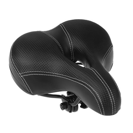 Comfort Bicycle Saddle Soft Wide Bike Cushion Seat With Waterproof Cover