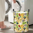 thumbnail image 4 of Picia Animals Large Laundry Basket, Waterproof, Freestanding Laundry Hamper, Collapsible Tall Clothes Hamper with Extended Handles-Small, 4 of 8