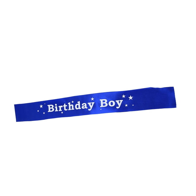Wosthever Faja de cumpleaños, accesorios de celebración, suministros para fiestas, accesorios de ropa, fajas de disfraz de Color sólido, adorno de Kits de decoración para fiestas Azul oscuro Wosthever HA063100-05