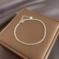 thumbnail image 6 of jileijar 2024 New Sparkling Silver Bracelet in Fashion Style Q1A3, 6 of 7