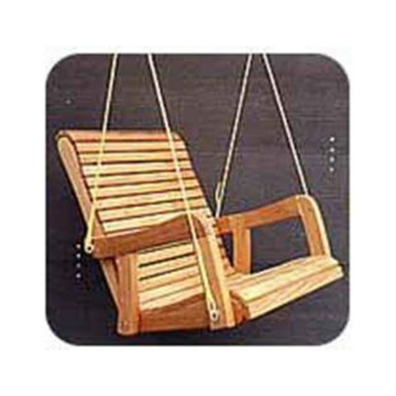 Woodcraft Project Paper Plan To Build Hanging Chair - Material Not Included