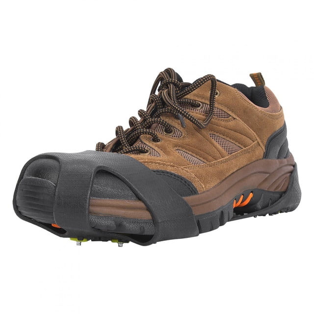 Shoe Spikes For Snow And Ice, TPE Ice Cleats Spikes Shoes with 10 Teeth For Hiking Climbing
