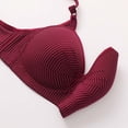 thumbnail image 6 of Zpanxa Plus Size Wireless Bra 3-Pack Full Coverage Seamless Breathable Comfort T-Shirt Bra for Women Everyday Wear No Underwire, 6 of 7