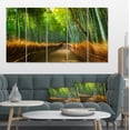thumbnail image 1 of Arashiyama Bamboo Grove Japan - Oversized Forest Canvas Artwork, 1 of 3