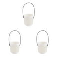 thumbnail image 1 of Maytalsory Wall-Mounted Japanese Style Planter Dual Layer For Better Water Absorption Outer Layer Keeps Water Draining Functional White 8.7*9.5*20.5cm 3PCS, 1 of 6