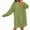 Light Green, variant on Women'S Beach Casual Vacation Solid Color Cardigan Bikini Swimsuit Cover Up Sun Protection Clothing Black One size