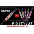 thumbnail image 5 of PixStylus 2 in 1 Personalized Pen and Stylus Combo - DIY – Just Insert a Photo or Create Your Own Custom Insert Online – Black, 5 of 6