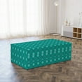 thumbnail image 3 of Vintage Foldable Mattress, Floral Damask Curlicue Art, 78.7" x 47.2", Seafoam Grey, by Ambesonne, 3 of 6
