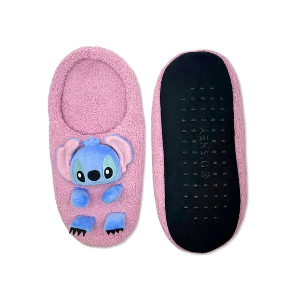 Disney Stitch Women's 3D Clog Slipper Socks, 1-Pack, Sizes S/M-M/L