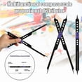 thumbnail image 2 of 10 Inches Proportional Scale Divider Drawing Tool for Artists Adjustable Plastic New Banmo, 2 of 4