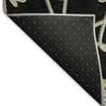 thumbnail image 6 of Dalyn Rugs Premium Machine Washable Mayfield AMF958 Black 1'8" x 2'6" Rug, 6 of 6