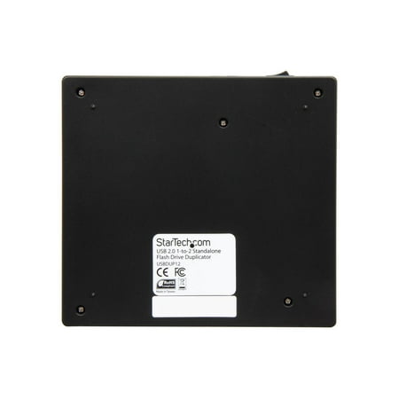 StarTech.com - 1:2 USB 2.0 Flash Drive Duplicator and Eraser - Black