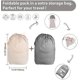 thumbnail image 3 of Bolsas De Lavandería Lavables Con Asas,Almacenamiento De Ropa Sucia Para Dormitorio Universitario O, 3 of 5