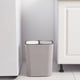 thumbnail image 3 of Cateissary Cestas de papel para cocina y oficina: solución práctica para organizar el espacio de trabajo, cubos de basura con separación de Suministros de limpieza para el hogar gris, 3 of 6