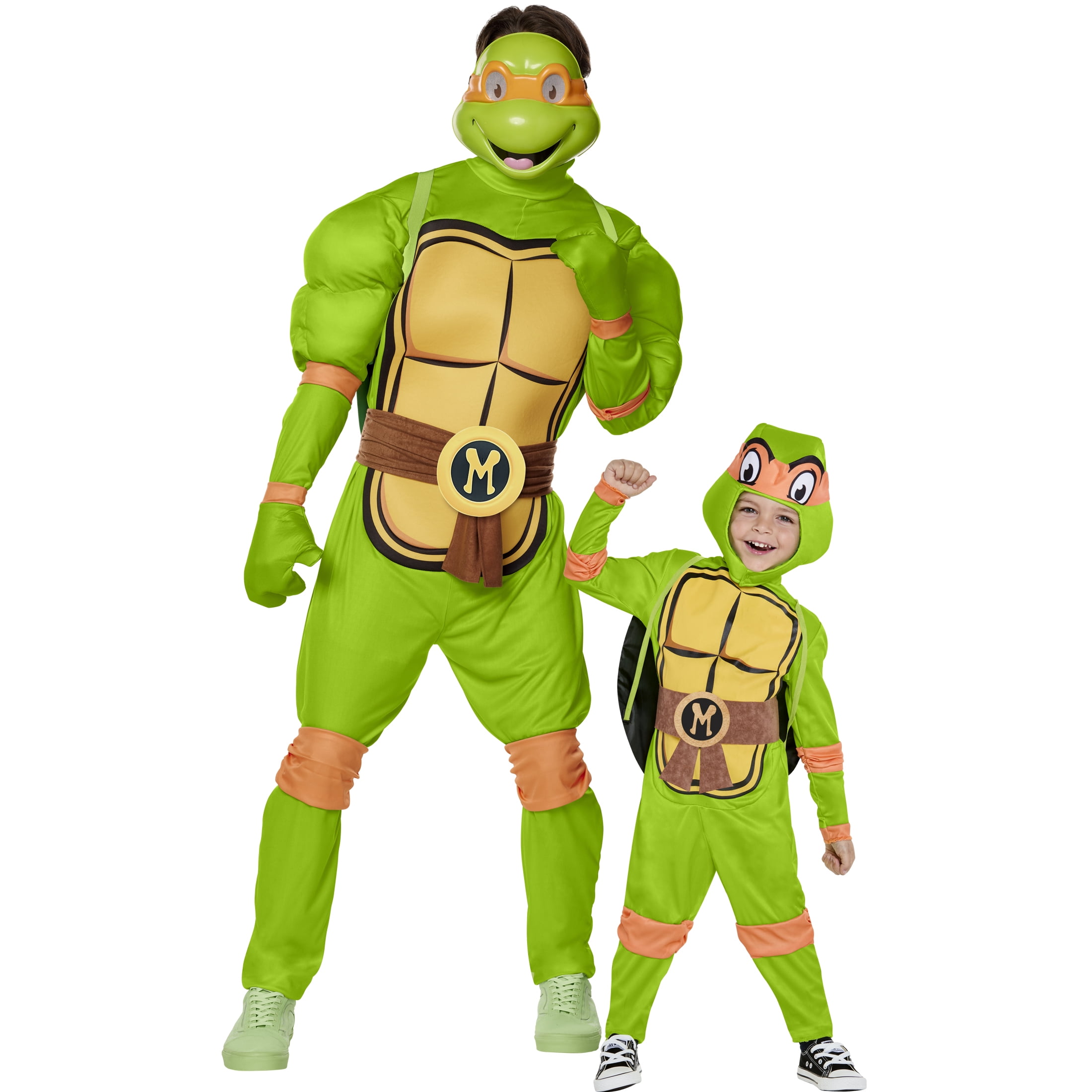 Adult Michelangelo Women Ninja Turtle Costume, $47.99