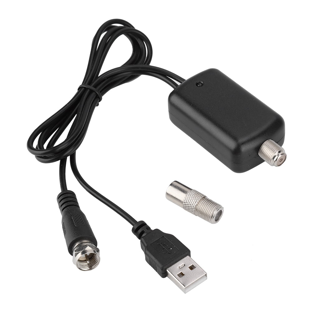 FAGINEY 25dB HD TV Antenna Amplifier Indoor Signal Boost USB TV High