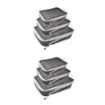 thumbnail image 2 of Moyic 3 Pieces Waterproof Luggage Organiser Lightweight Clothes Bags Storage Negro 3 piezas 2Conjunto, 2 of 6