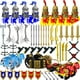 thumbnail image 1 of Paquete de armas Nicolababe Medieval para minifiguras con 233 piezas, 1 of 6