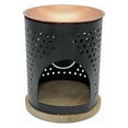 thumbnail image 2 of Soul Sticks Flower of Life Metal Oil Burner Fragrance and Aroma Lamp Essential Oil Burner Soapstone Aromatherapy Lamp Decorative Essential Oil Diffuser, 2 of 3