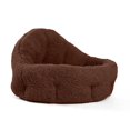 thumbnail image 2 of Best Friends by Sheri Deep Dish™ Sherpa Cuddler Pet Dog Bed, Jumbo Brown, 2 of 5