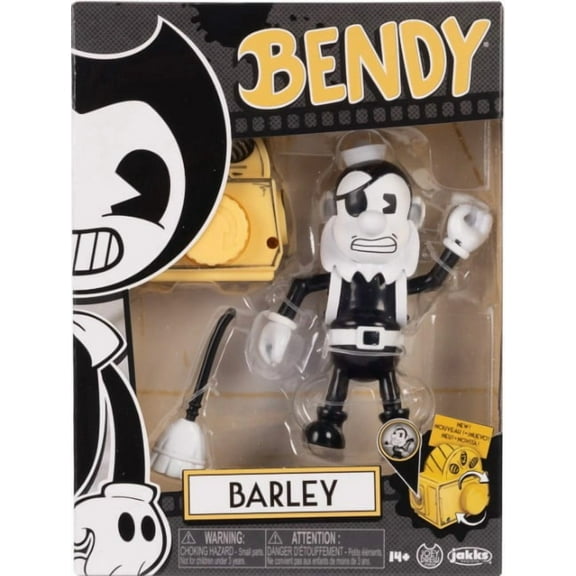 Bendy and the Ink Machine Barley Action Figure (Cartoon Projector!)