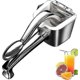 thumbnail image 3 of Heavy-Duty Stainless Steel Lemon Squeezer - Ergonomic Citrus Press for Lime/Orange Juice Extraction (Commercial Grade)_ZKD22, 3 of 5