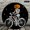 12x12in, variant on PALNKART 1pc Pumpkin Skeleton Biker Theme  Decor Gift, 10 inch Wall Clock Battery Operated lobby, corridor, dining room, bedroom, office, classroom