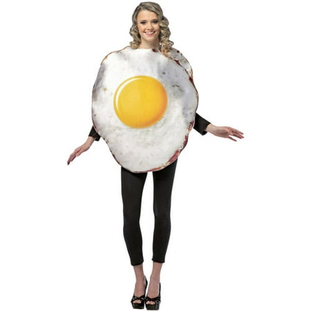 Fried Egg Adult Halloween Costume - One Size